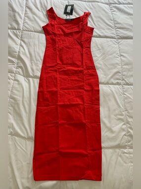 New Pretty little Thing Strappy Midi dress Size 6